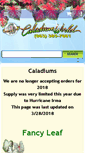 Mobile Screenshot of caladiumworld.com